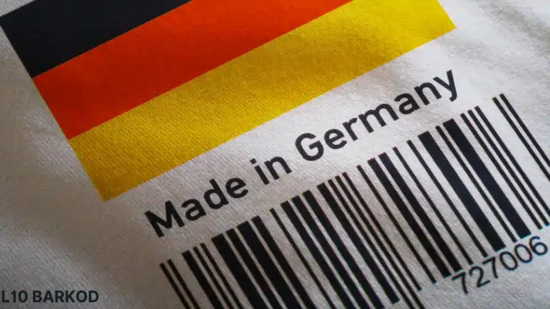 400 Barkod Almanya'da Üretilen Ürünlerde Yer Alır.