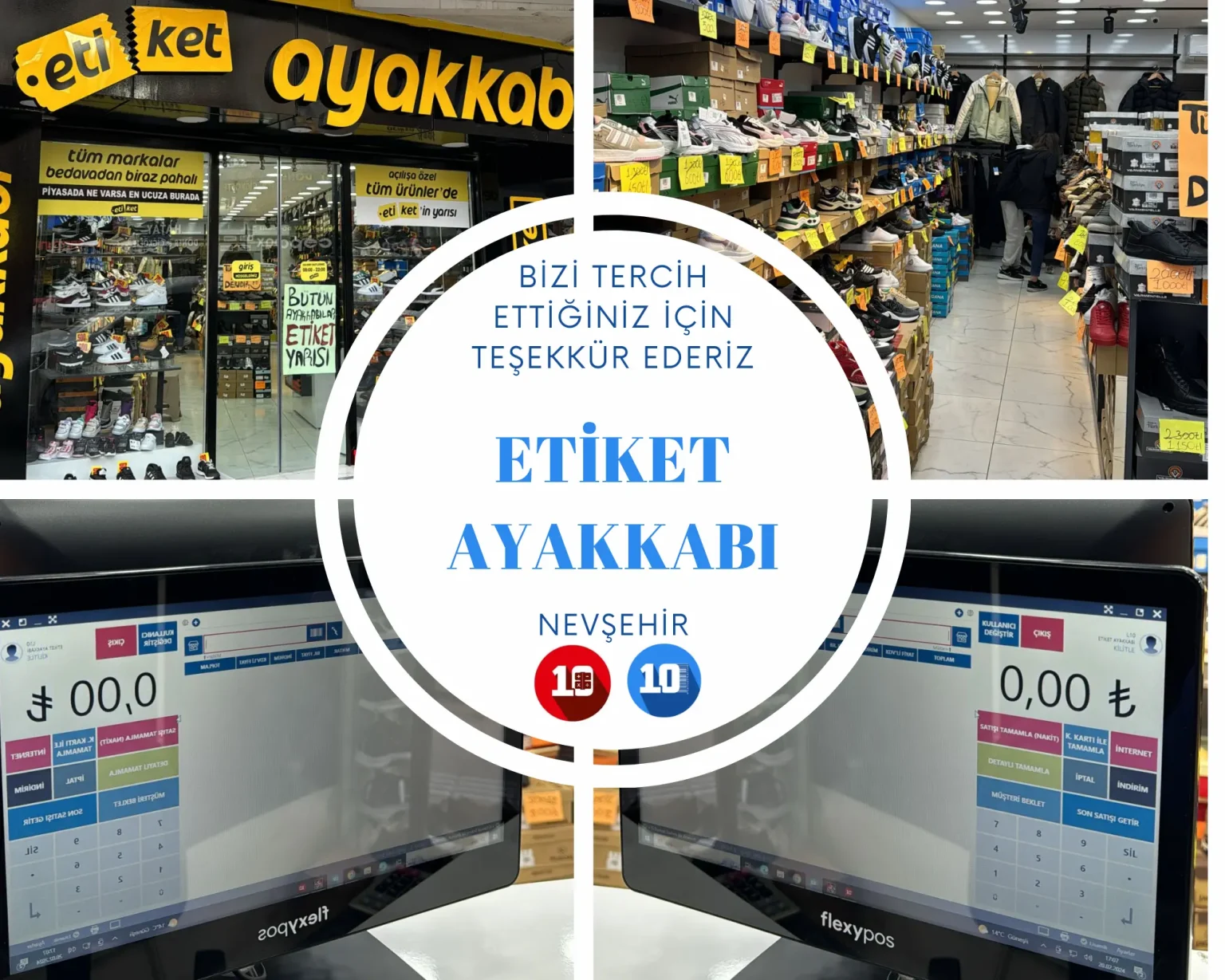 Mağaza Barkod Sistemi Referans Nevşehir etiket ayakkabı